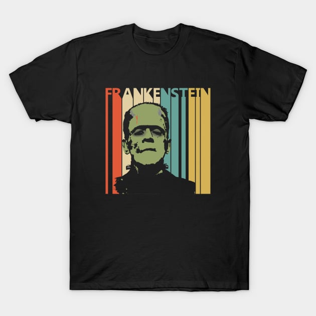 Vintage Retro 1980s Frankenstein T-Shirt by GWENT